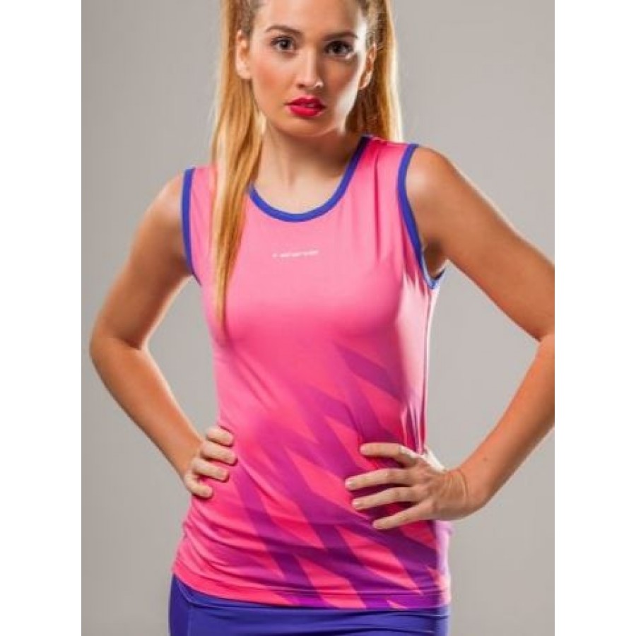 ROPA DE PADEL STARVIE Camiseta Power Net Garnet