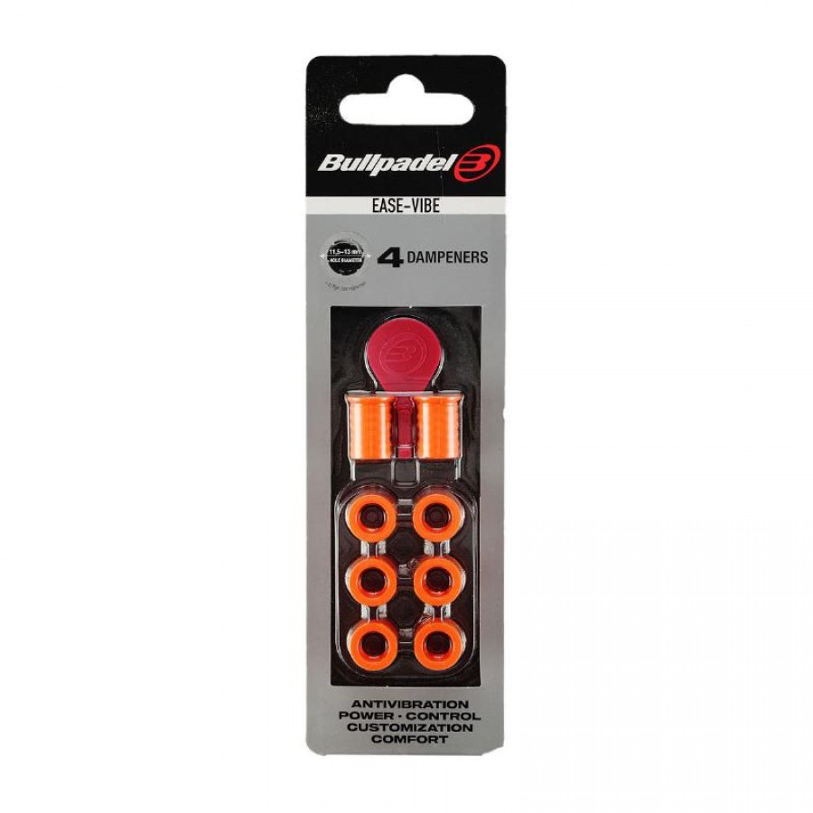 Bullpadel Ease Vibe Orange Antivibromasseur