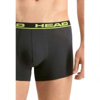 Boxers Head Basic Negro Lima 2 Unidades