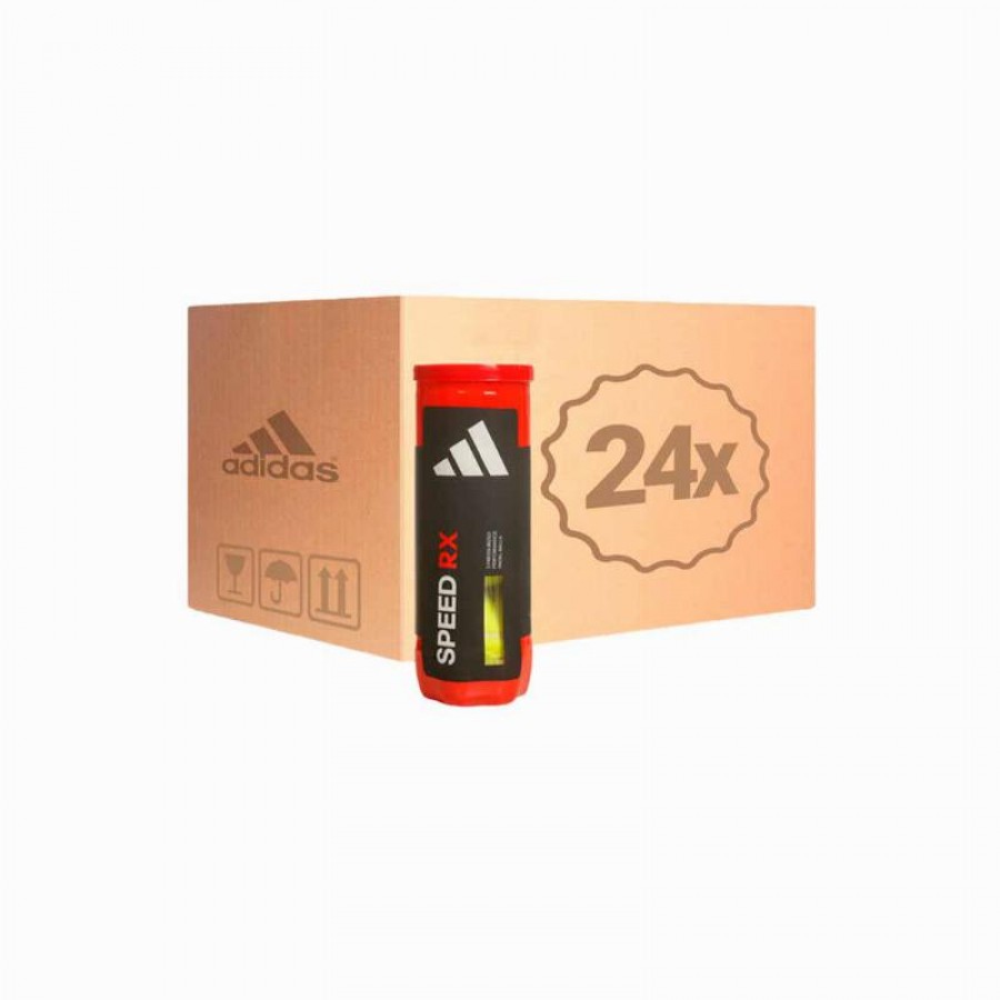 Cajon 72 Padel Balls - 24 Bateaux de 3 pcs - Adidas Speed RX