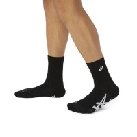 Calcetines Asics Crew Court Negro 1 Par