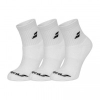 Calcetines Babolat Quarter Blanco 3 Pares