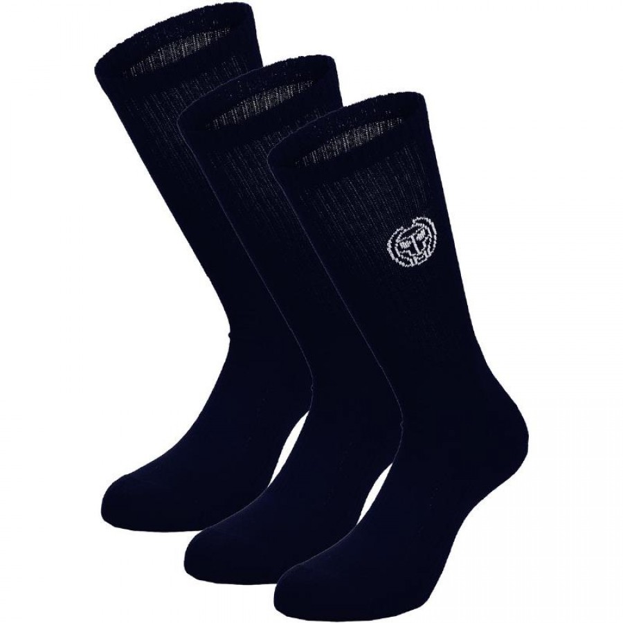 Chaussettes Bidi Badu Don Carlito Crew Move Dark Blue 3 Paires