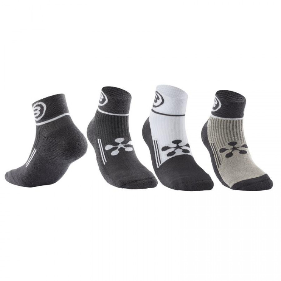 Bullpadel BPPMR2501 Chaussettes 3 Paires