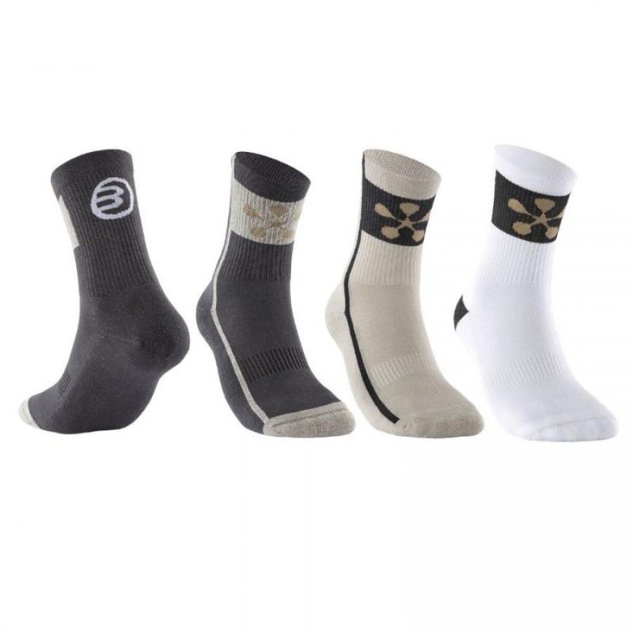 Bullpadel BPPMR2503 Chaussettes 3 Paires