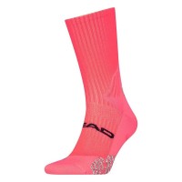 Calcetines Head Performance Padel Crew Corail Fluor 1 Par