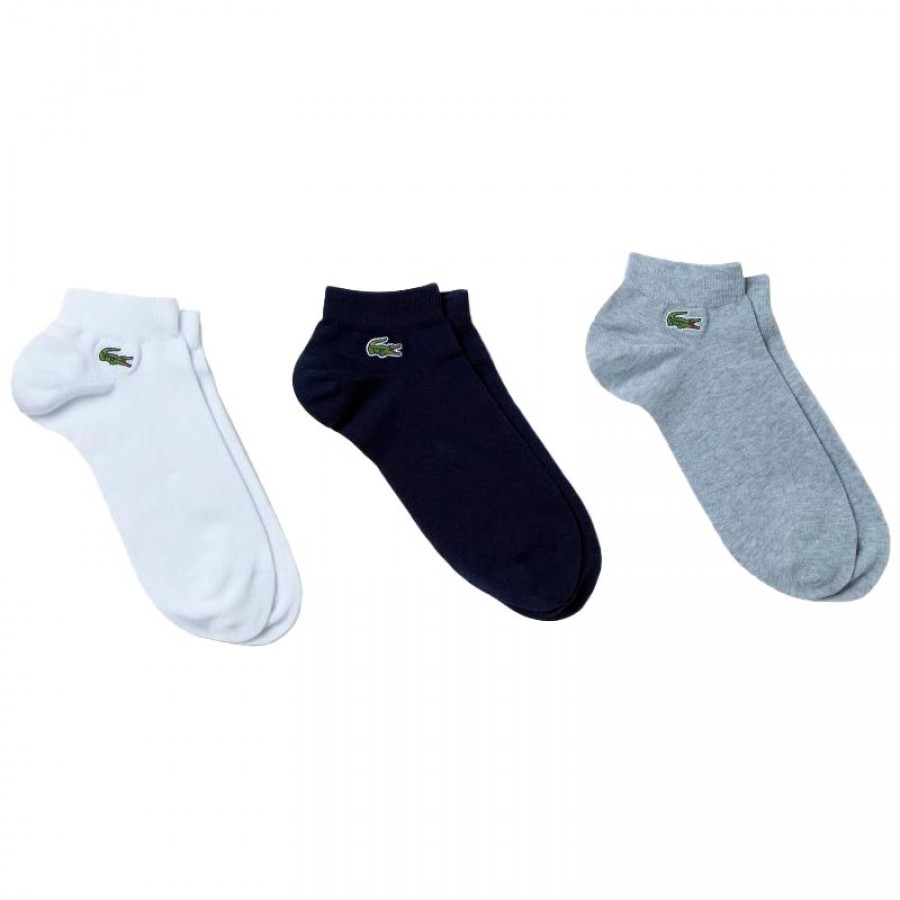 Chaussettes Lacoste Sport Cut Under Colors 3 Paires