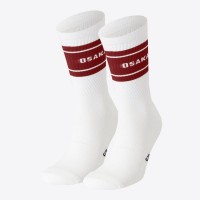 Osaka Colourway Garnet White Socks 2 Units