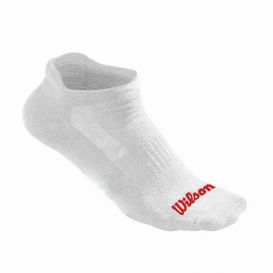 Wilson No Show White Socks 3 Pairs Women