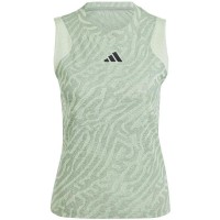 Camiseta Adidas Match Pro Verde Gris Mujer