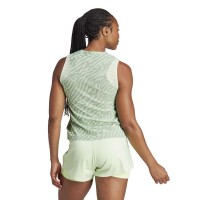 Camiseta Adidas Match Pro Verde Gris Mujer