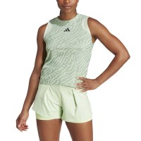 Camiseta Adidas Match Pro Verde Gris Mujer