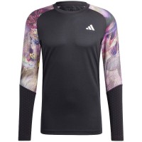 Adidas Melbourne Long Sleeve T-Shirt Multicolor Black