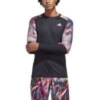 Adidas Melbourne Long Sleeve T-Shirt Multicolor Black