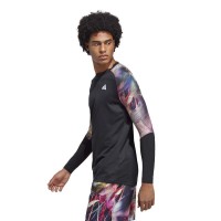 Adidas Melbourne Long Sleeve T-Shirt Multicolor Black