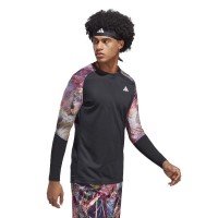 Adidas Melbourne Long Sleeve T-Shirt Multicolor Black