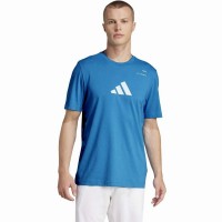 Camiseta Adidas Padel Category Graphic Azul