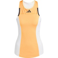 Camiseta Adidas Pro Naranja Blanco Mujer