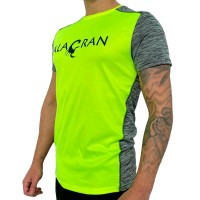 Camiseta Alacran Elite Amarillo Fluor Gris