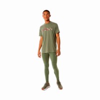 Asics Wild Camo Lichen Green T-Shirt