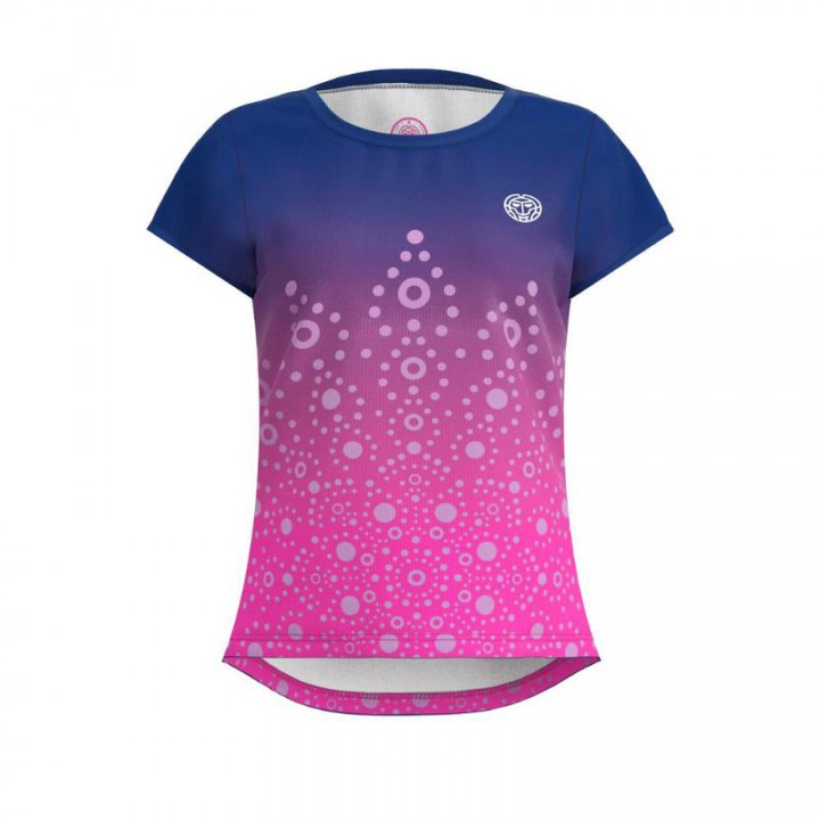 Bidi Badu Colortwist Pink Dark Blue Women''s T-Shirt