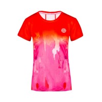 T-shirt Bidi Badu Eve Tech Red Pink Women