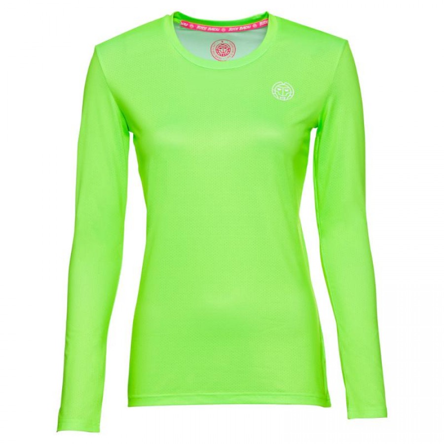 Camiseta Bidi Badu Mina Verde Fluor Junior