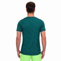 Camiseta Bidi Badu Spike Crew Deux Couleurs Vert Fonce