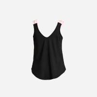 Camiseta Black Crown Oslo Negro Rosa