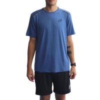 T-shirt Bullpadel Adventure Bleu Intense