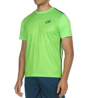 Camiseta Bullpadel Caucasi Verde Fluor