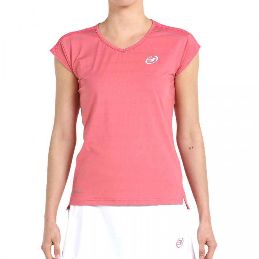 Camiseta Bullpadel Eleva Geranio