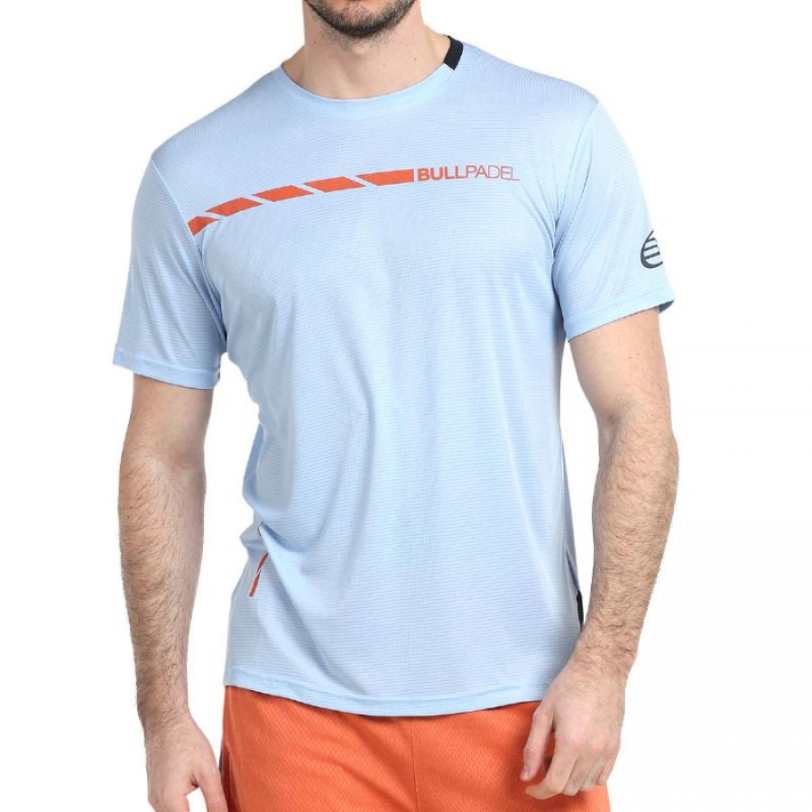 Camiseta Bullpadel Legal Azul Glaciar