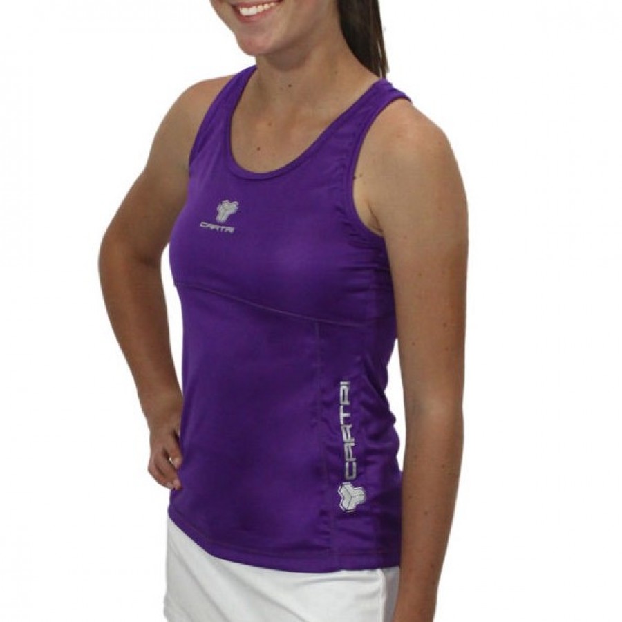 T-shirt Cartri Roxanne Purpura