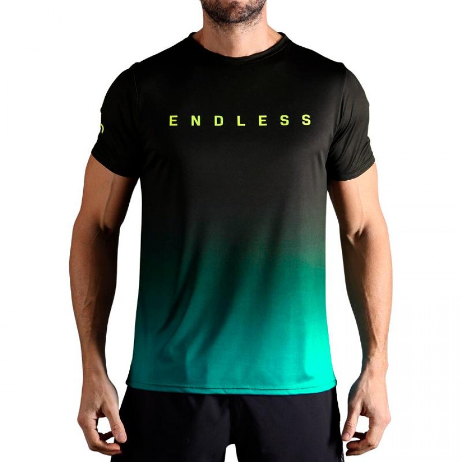 Endless Ace Degrade T-Shirt Petroleum Black