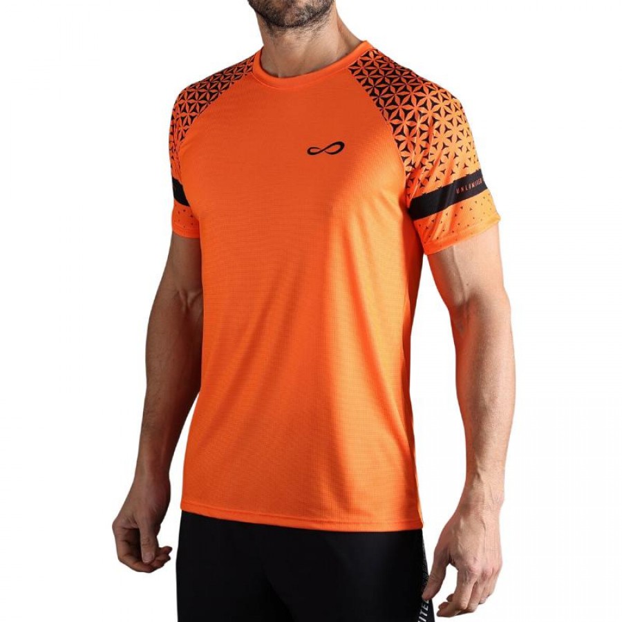 Camiseta Endless Feisty Geo Naranja