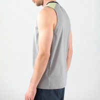 T-shirt Head Top Gris Vert Pastel