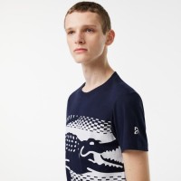 Lacoste Novak Djokovic Marino Blue T-shirt