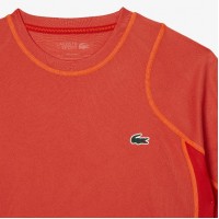 Lacoste Sport Pique Orange T-shirt