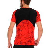 Camiseta Lotto Run Fit Rojo Llama