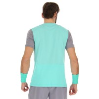 T-shirt Lotto Top IV Vert Gris Turquoise Argent