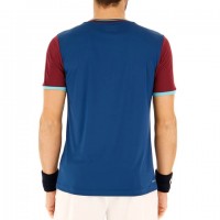 Camiseta Lotto Top Ten II Azul Vino