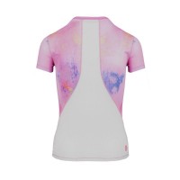 Manga T-shirt Bidi Badu Padel Eve Rosa Blanco