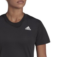 Short Sleeve T-Shirt Adidas Club Black Woman