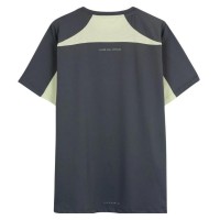 Camiseta Nox Pro Gris Carbon