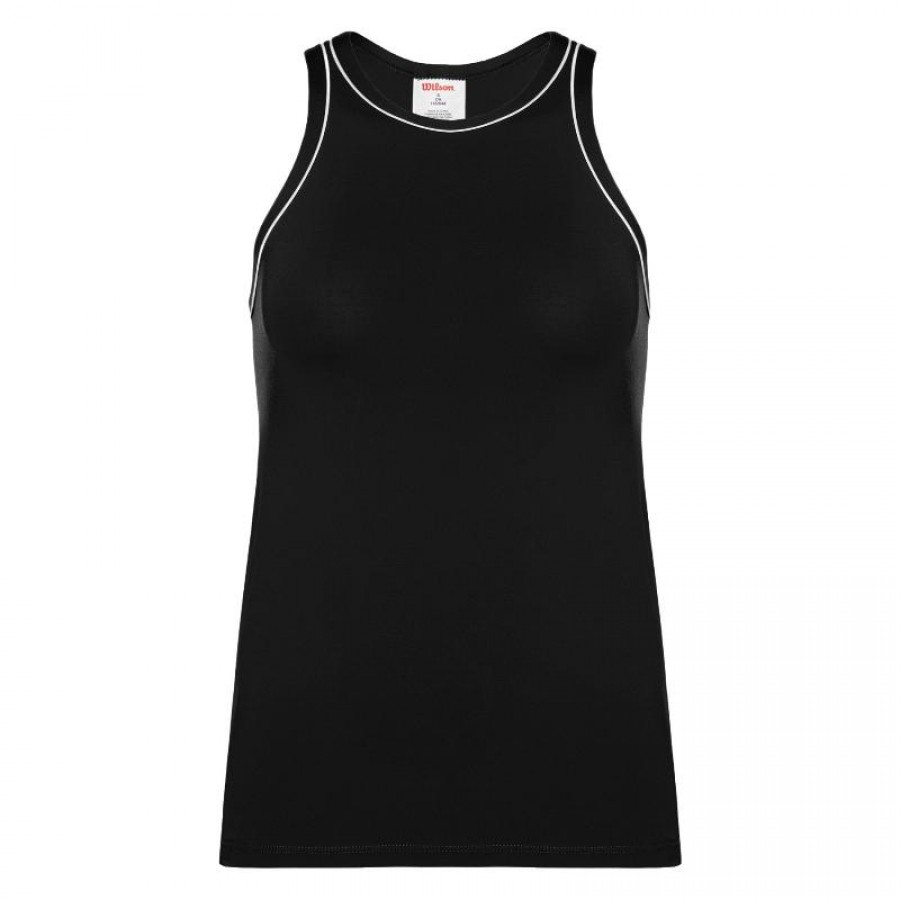 Camiseta Wilson Team Negro Mujer