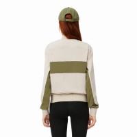 Chaqueta Lacoste Ultra Dry Gris Verde Kaki Mujer