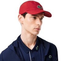 Gorra Lacoste Djokovic Sport Microfibra Burdeos