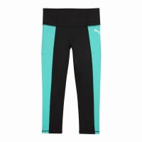 Puma Individual Black Aqua Leggings