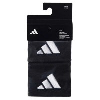 Adidas Short Black White Wristbands 2 Units